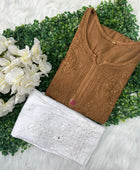 RAYON HEAVY KURTI WITH MUKAiSH WORK