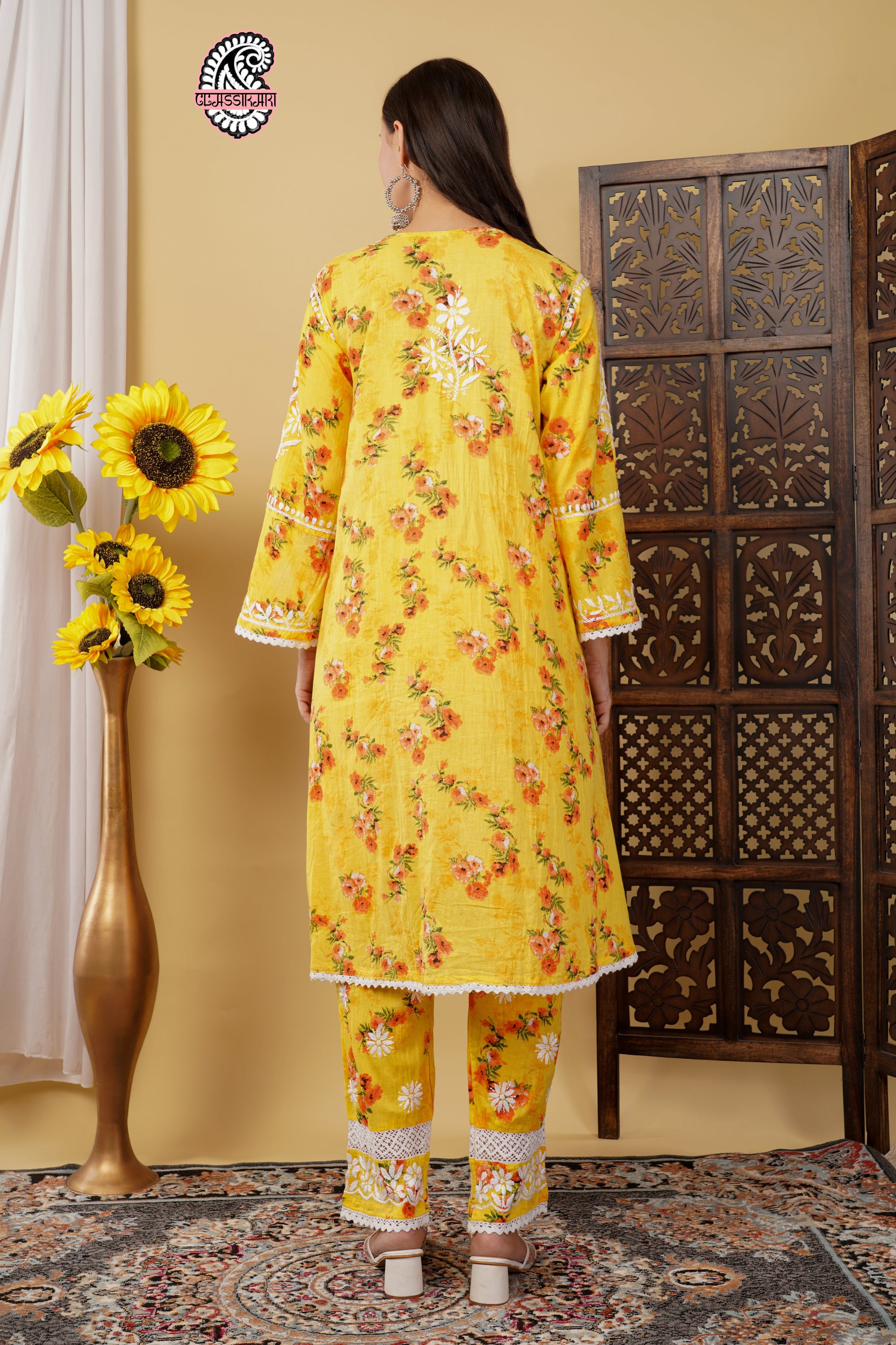 FLOWERPRINT AFGANI GOWN SET WITH FREE GIFT 💝  INSIDE