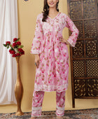 FLOWERPRINT AFGANI GOWN SET WITH FREE GIFT 💝  INSIDE