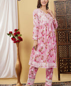 FLOWERPRINT AFGANI GOWN SET WITH FREE GIFT 💝  INSIDE