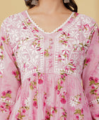 FLOWERPRINT AFGANI GOWN SET WITH FREE GIFT 💝  INSIDE