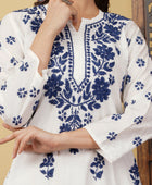 CHANDERI CO-ORD SET WITH  COLOUR THREAD WITH FREE GIFT 💝  INSIDE