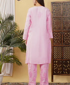 CHANDERI TONE WORK CO-ORD SET WITH FREE GIFT 💝  INSIDE