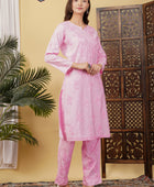 CHANDERI TONE WORK CO-ORD SET WITH FREE GIFT 💝  INSIDE