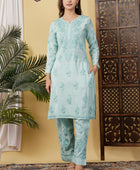 CHANDERI TONE WORK CO-ORD SET WITH FREE GIFT 💝  INSIDE