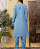 CHANDERI TONE WORK CO-ORD SET WITH FREE GIFT 💝  INSIDE