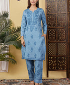 CHANDERI TONE WORK CO-ORD SET WITH FREE GIFT 💝  INSIDE