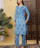 CHANDERI TONE WORK CO-ORD SET WITH FREE GIFT 💝  INSIDE