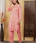 CHANDERI TONE WORK CO-ORD SET WITH FREE GIFT 💝  INSIDE