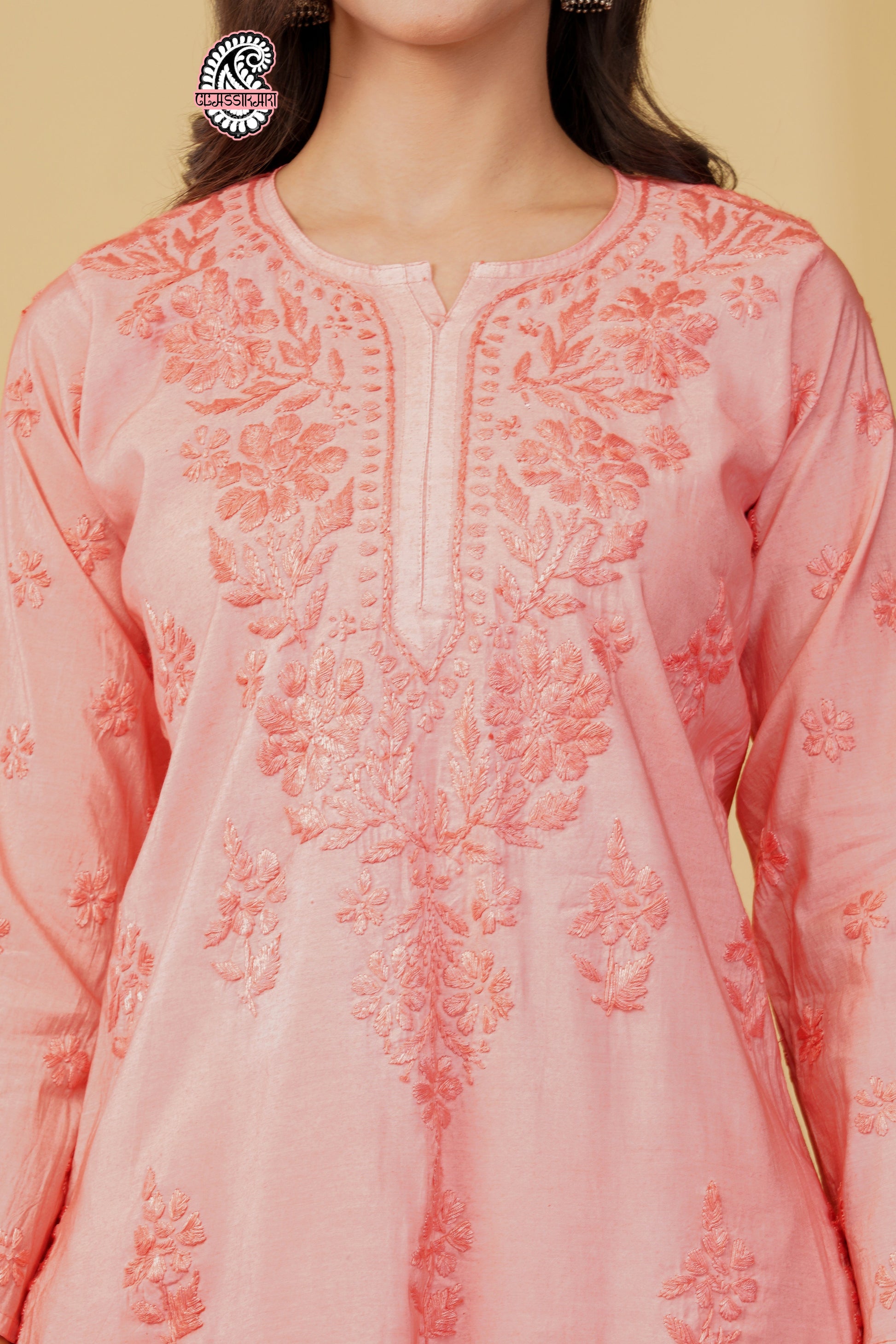 CHANDERI TONE WORK CO-ORD SET WITH FREE GIFT 💝  INSIDE