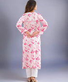 Neitra hand-embroidered malmal Kurti