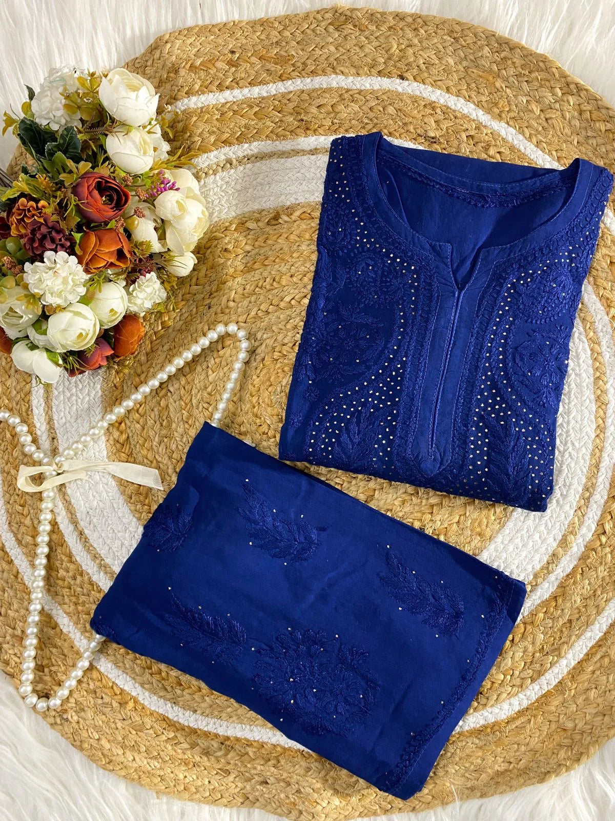 RAYON CHANDNI MUKAISH SET