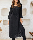Versatile and Stylish Mukesh Embroidery in Rayon Kurti With Free Gift 💝 Inside