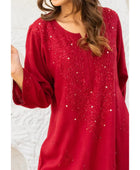 Versatile and Stylish Mukesh Embroidery in Rayon Kurti with Free Gift 💝 Inside
