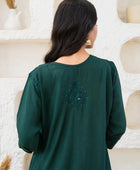 Versatile and Stylish Mukesh Embroidery in Rayon Kurti With Free Gift 💝 Inside