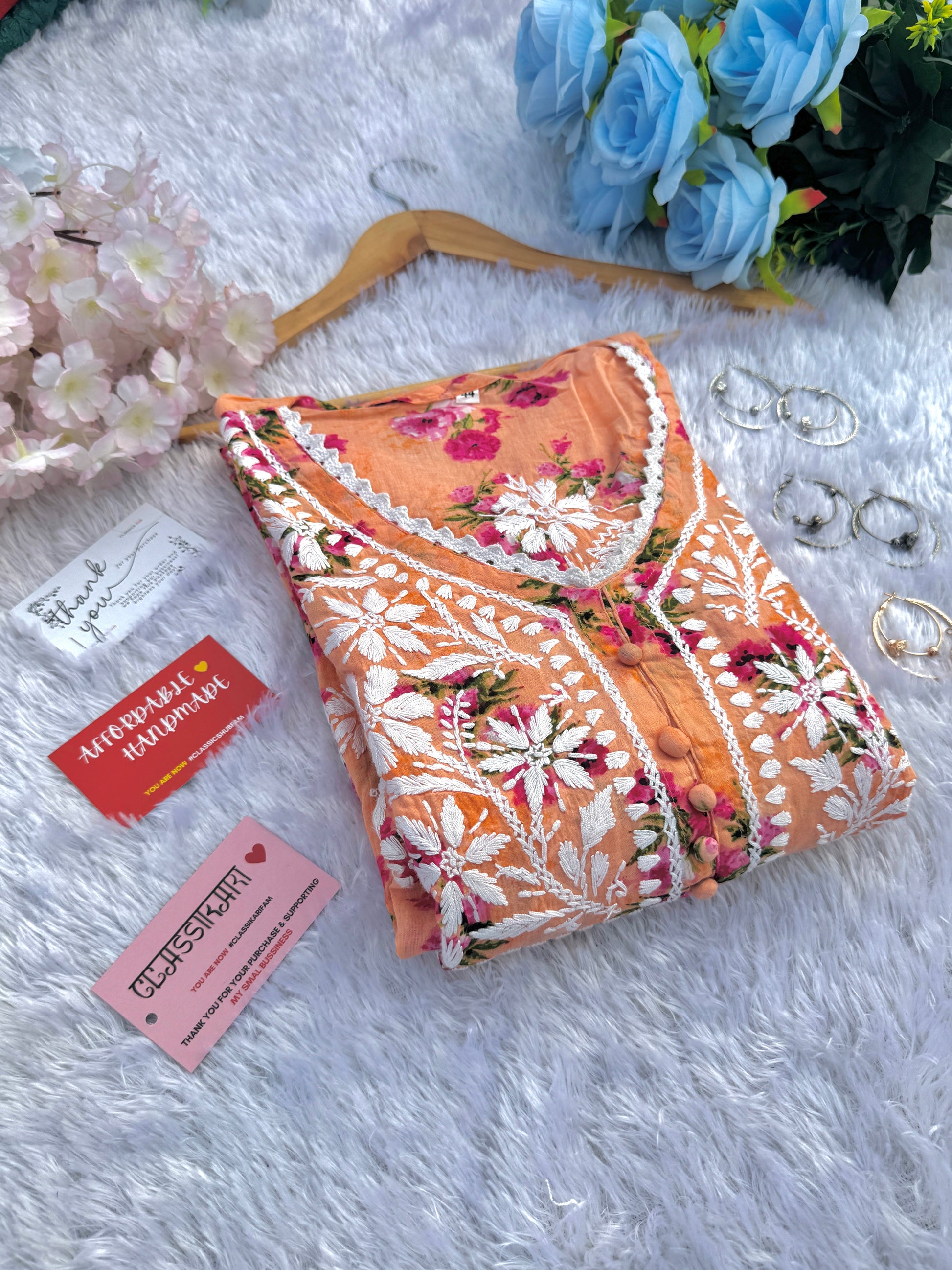 FLOWERPRINT AFGANI GOWN SET WITH FREE GIFT 💝  INSIDE