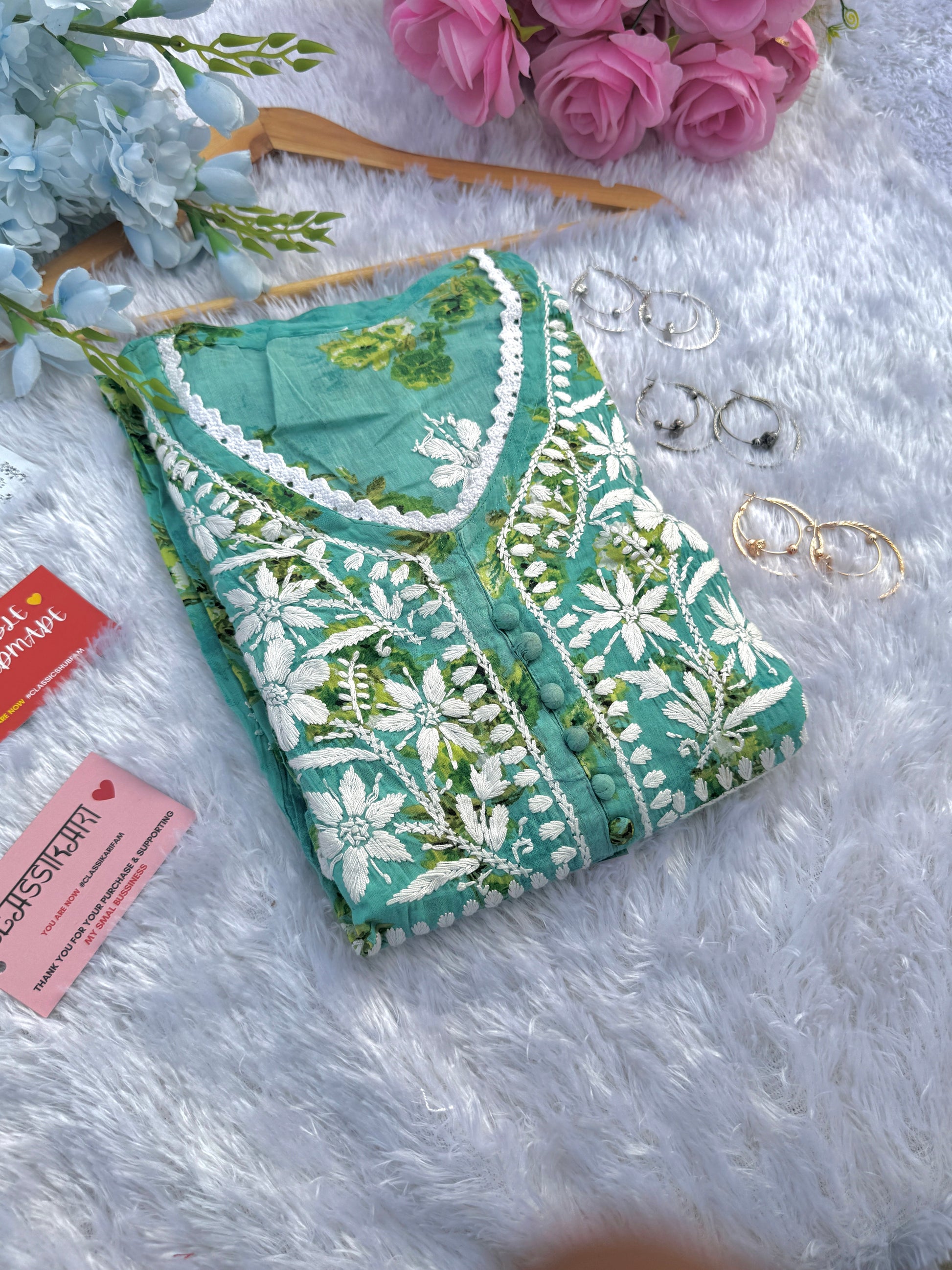 FLOWERPRINT AFGANI GOWN SET WITH FREE GIFT 💝  INSIDE