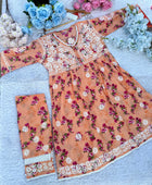 FLOWERPRINT AFGANI GOWN SET WITH FREE GIFT 💝  INSIDE