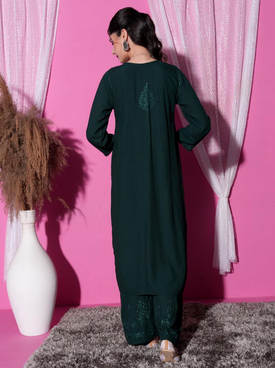 RAYON CHANDNI MUKAISH SET