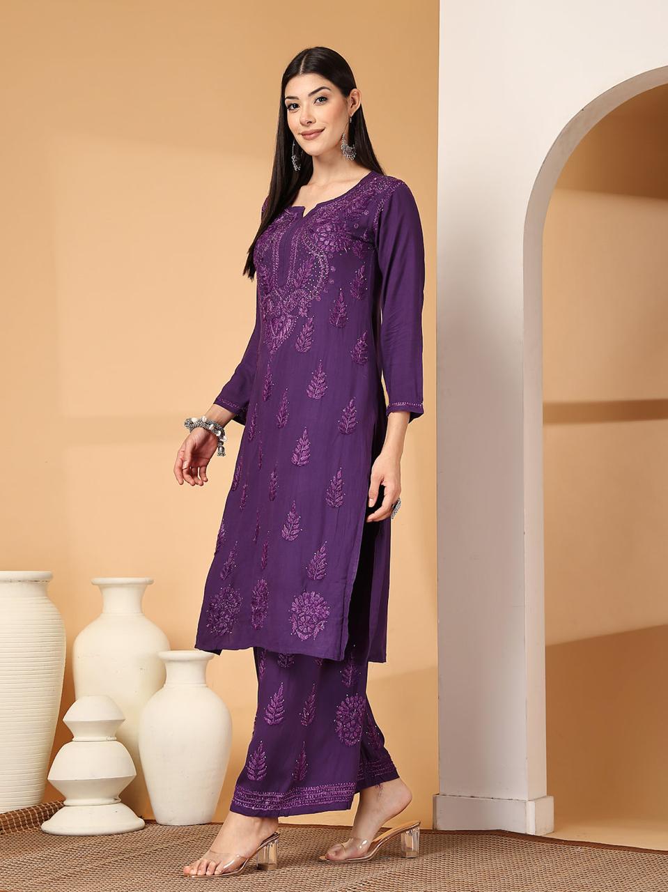 RAYON CHANDNI MUKAISH SET