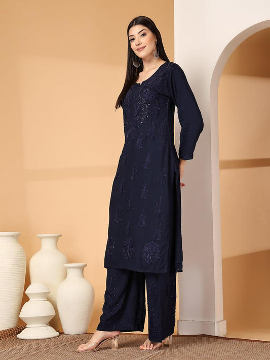 RAYON CHANDNI MUKAISH SET