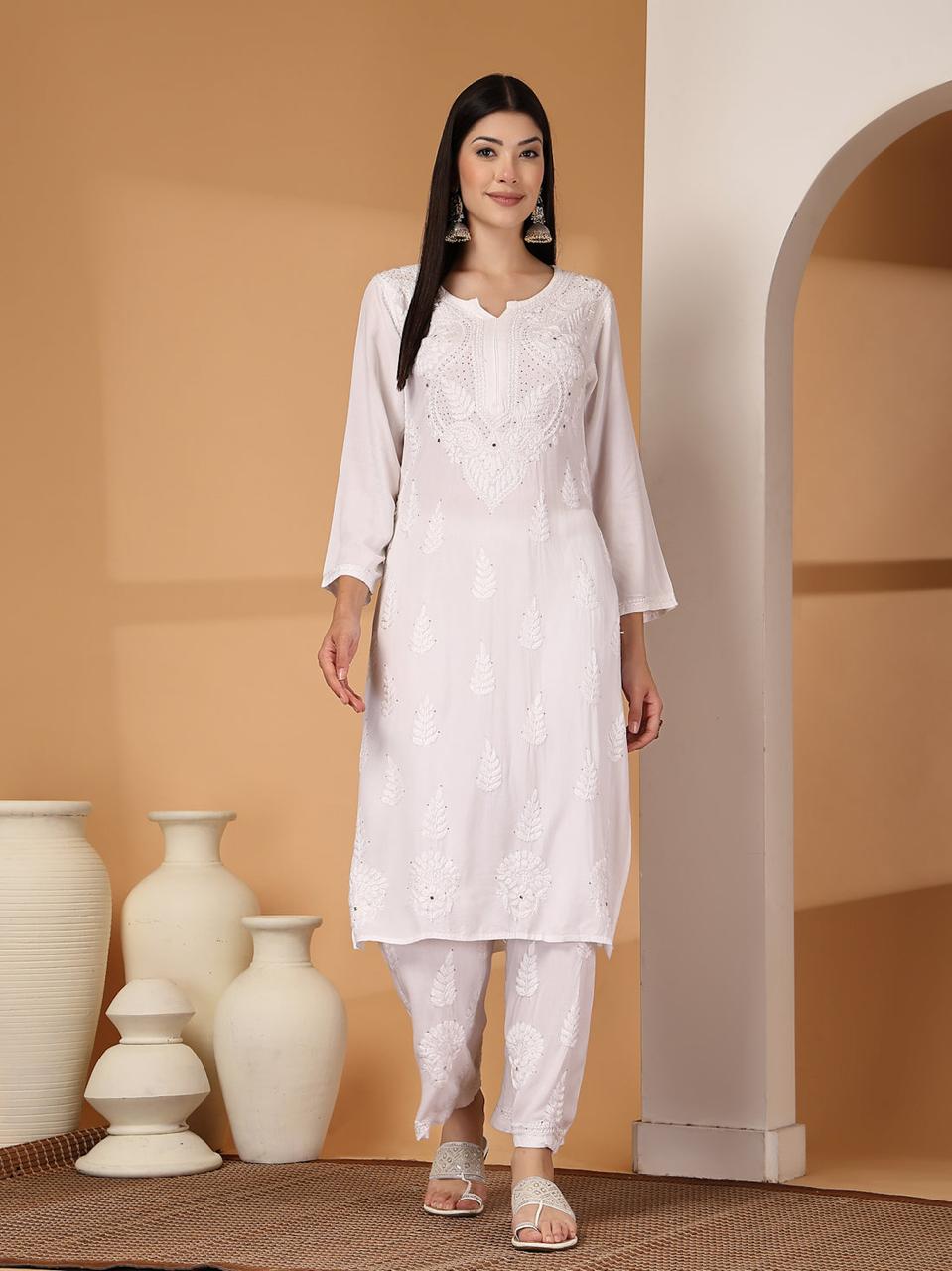 RAYON CHANDNI MUKAISH SET