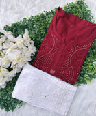 RAYON HEAVY KURTI WITH MUKAiSH WORK