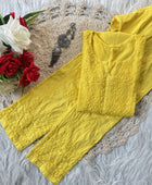 Razia Chikankar Hand Embroideredi Pant Set With Free Gift  💝  Inside