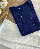 Versatile and Stylish Mukesh Embroidery in Rayon Kurti With Free Gift 💝 Inside